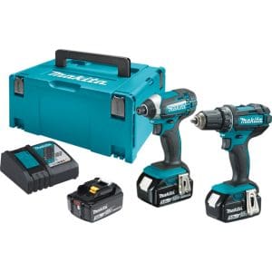 Makita aku set alata DLX2127TJ1 3x18V 5,0Ah udarni odvijač + bušilica odvijač