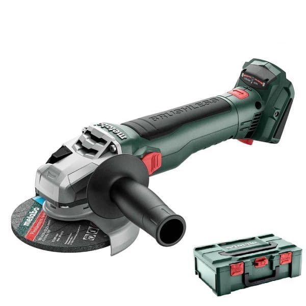 Metabo aku kutna brusilica W 18 LT BL 11-125 18V 125mm, kofer