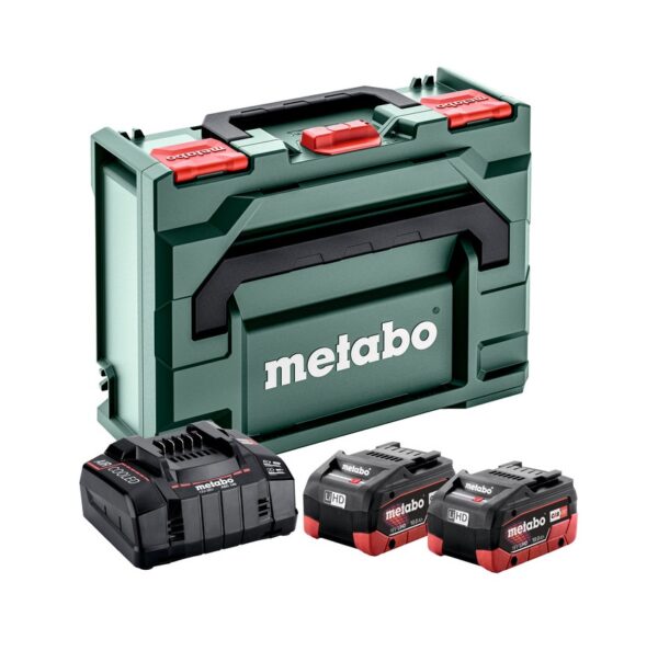 Metabo Basic set LiHD 2x10,0Ah, punjač + kofer