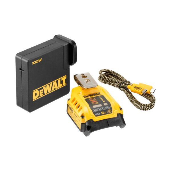 DeWalt set za punjenje DCB094K USB/DC adapter