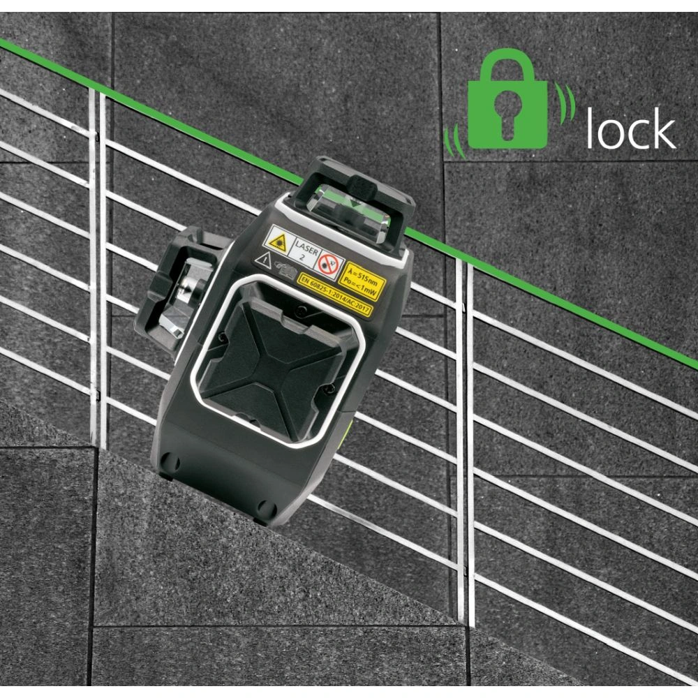 Laserliner križni laserski nivelir MasterPlane-Laser 3G Pro, zeleni