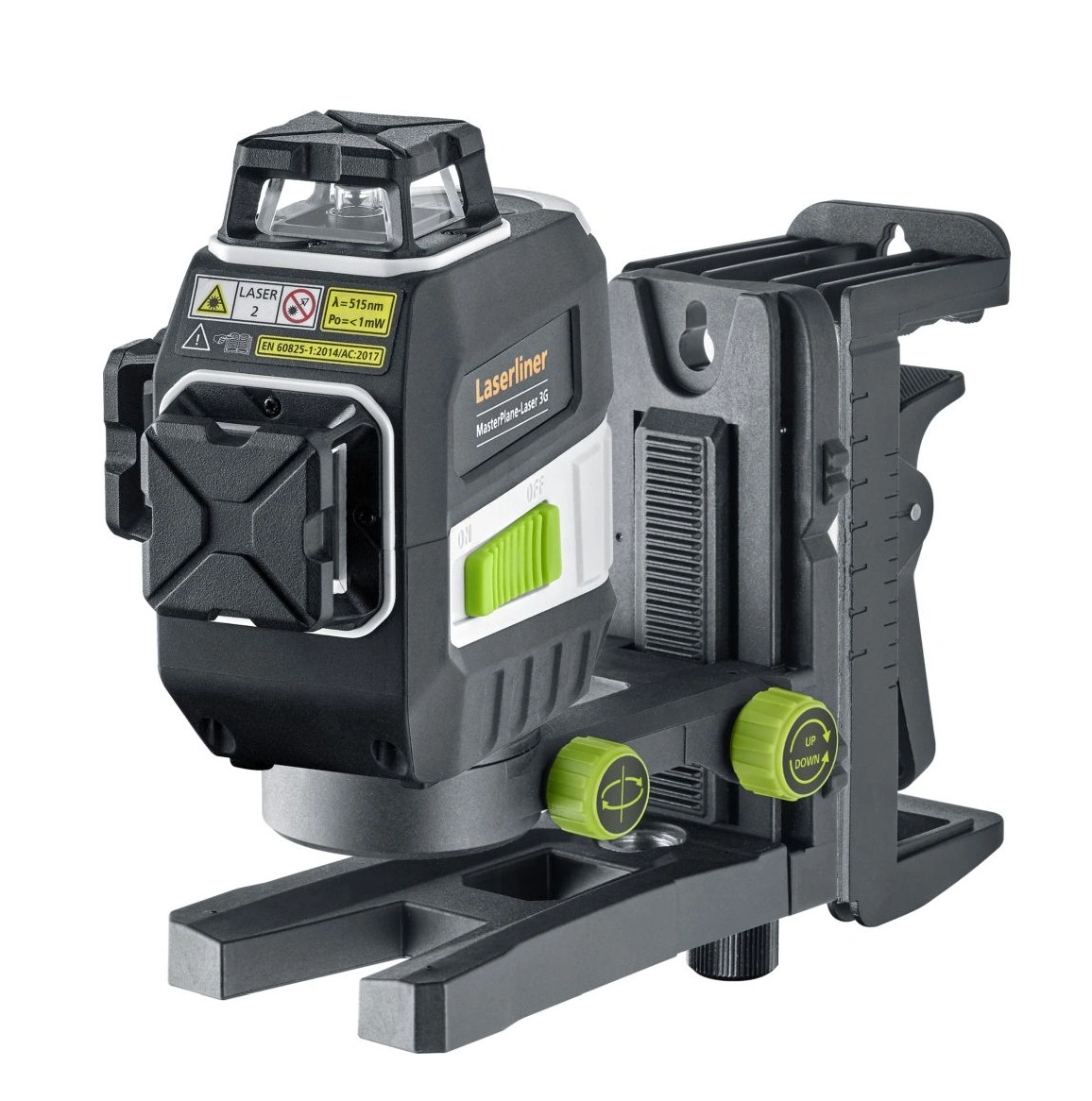 Laserliner križni laserski nivelir MasterPlane-Laser 3G Pro, zeleni