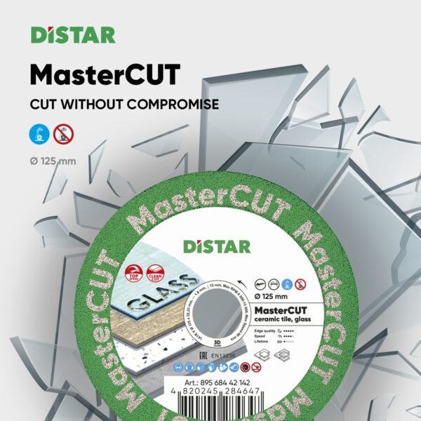 Distar rezna ploča za porculan i staklo MasterCUT 125mm