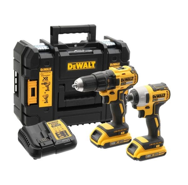 DeWalt set aku alata DCK2059D2T 18V 2×2,0Ah DCD777 + DCF787