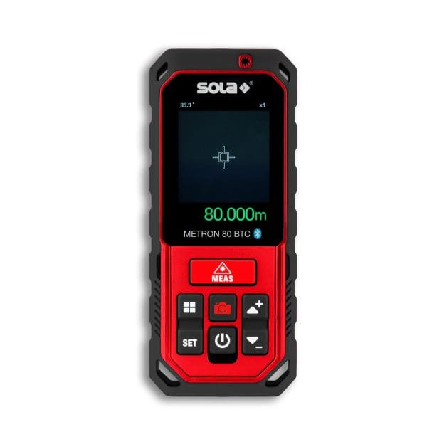 Sola laserski daljinomjer METRON 80 BTC 80m, kamera, Bluetooth