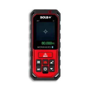 Sola laserski daljinomjer METRON 80 BTC 80m, kamera, Bluetooth