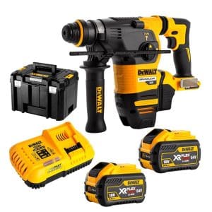 DeWalt aku bušači čekić DCH333X2 Flexvolt 54V 2x9,0Ah 3,5J