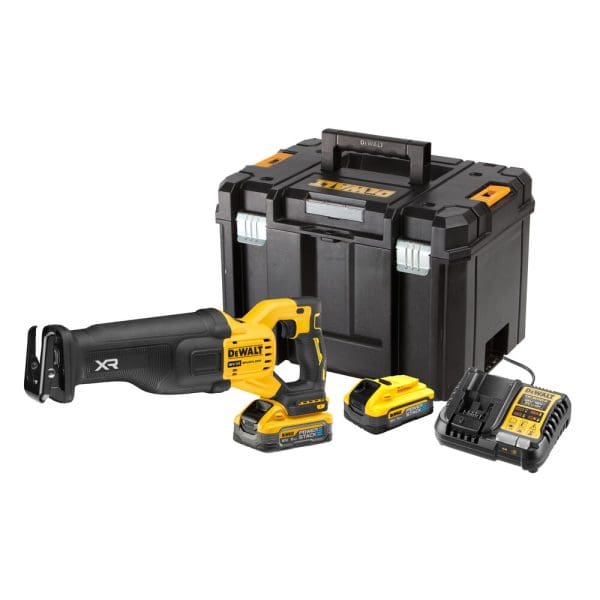 DeWalt aku sabljasta pila DCS386H2T 1854V Flexvolt 2x5,0Ah Powestack