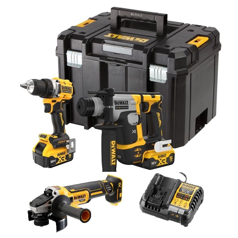 DeWalt set aku alata DCK355P2T 18V 2×5,0Ah