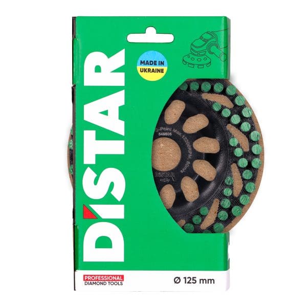 Distar dijamantna brusna ploča Green Point 125mm