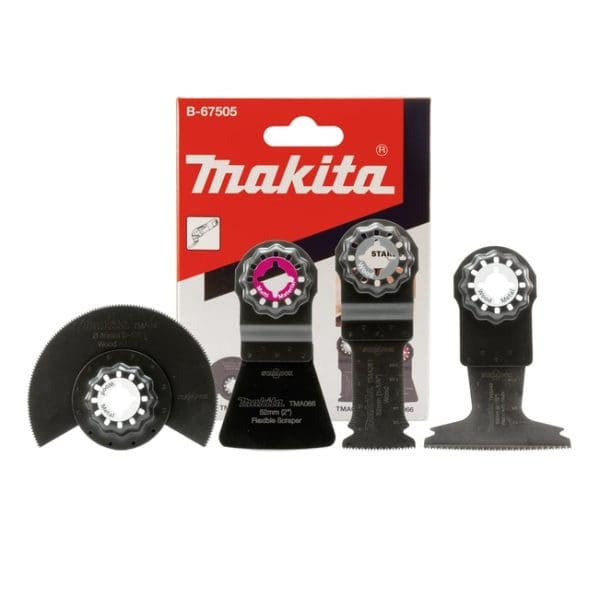 Makita set pribora za multifunskcijski alat 4-djelni B-67505 za podove