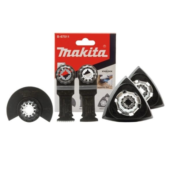 Makita set pribora za multifunskcijski alat 4-djelni B-67511 za stolare