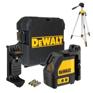 DeWalt križni laserski nivelir DW088K + stativ DE0881T