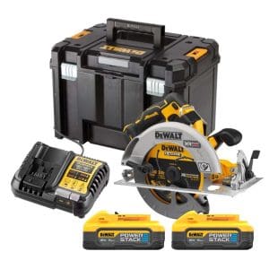 DeWalt aku kružna pila DCS573H2T 190mm FlexVolt Advantage 2x5,0Ah Powerstack