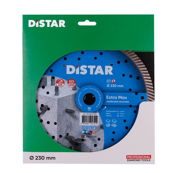 Distar rezna ploča za armirani beton EXTRA MAX 230mm 2,5mm