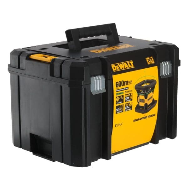 DeWalt aku laserski nivelir 360° DCE079D1G 76-600m zeleni, s prijemnikom