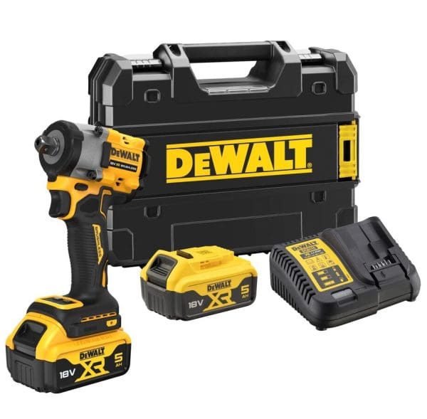 DeWalt aku udarni odvijač DCF922P2T 2x5,0Ah 12 18V, kofer 610Nm