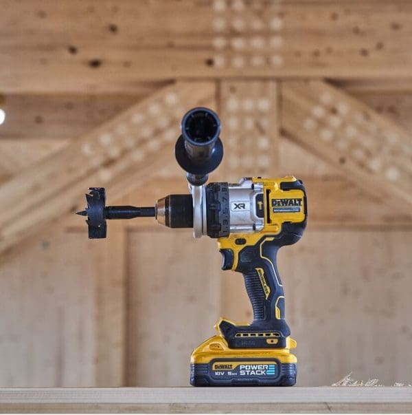 Dewalt aku udarna bušilica DCD1007H2T 2x5,0Ah Powerstack 169Nm