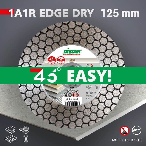 Distar rezna i brusna ploča za porculan 125 Edge Dry 125mm DS5883