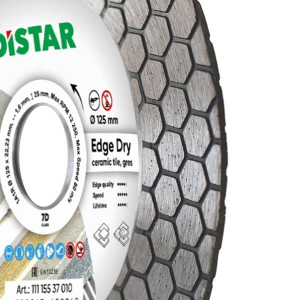 Distar rezna i brusna ploča za porculan 125 Edge Dry 125mm DS5883