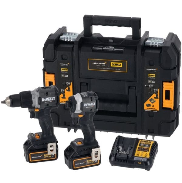 DeWalt aku set udarna bušilica i odvijač DCK200MM2T McLaren 2x4,0Ah