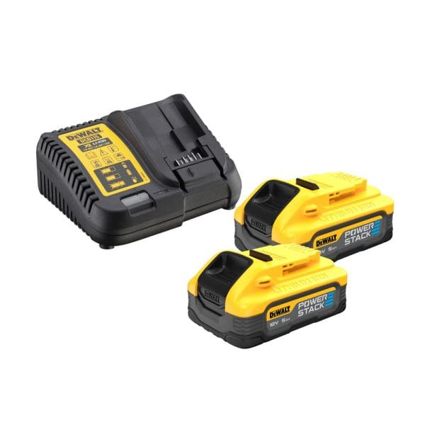 DeWAlt set aku alata DCK2050H2T 2x5,0Ah Powerstack DCF850+DCD805