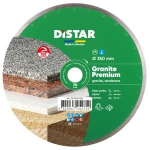 Distar rezna ploča za kamen, gres i keramiku 350mm x 32mm GRANITE Premium
