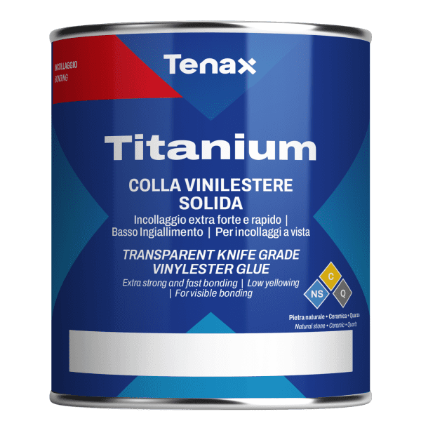 Tenax TITANIUM 1kg A+B komp. tuba+piksa