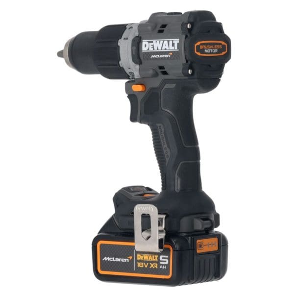 DeWalt aku udarna bušilica DCD85MP2T 18V 2x5,0Ah 90Nm McLaren F1