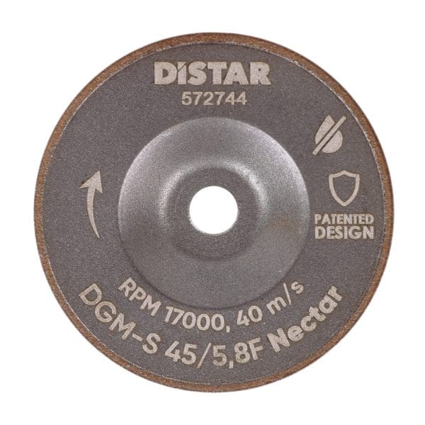 Distar rezna ploča za precizno brušenje keramike NECTAR 45mm, prihvat 5,8mm