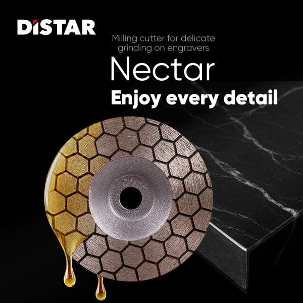 Distar rezna ploča za precizno brušenje keramike NECTAR 45mm, prihvat 5,8mm