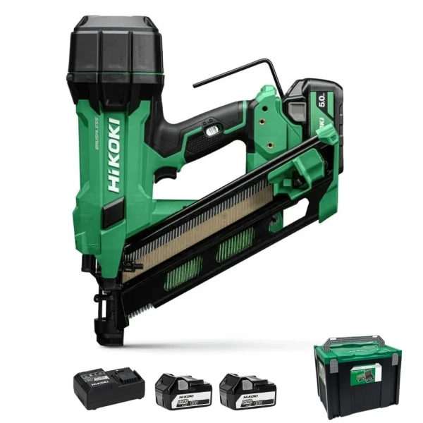 HiKoki aku čavlerica NR1890DCA 18V 50-90mm set 2x5,0Ah i punjač