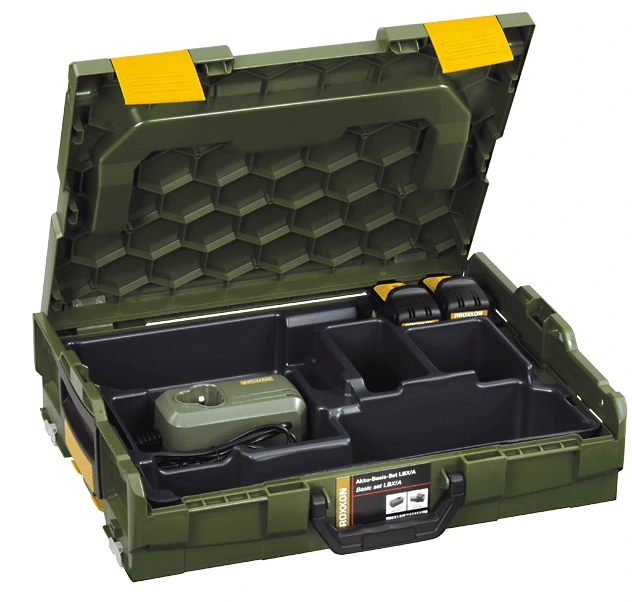 Proxxon set aku alata i pribora za keramičare, brusilica LHW + polirka WPE 2x aku