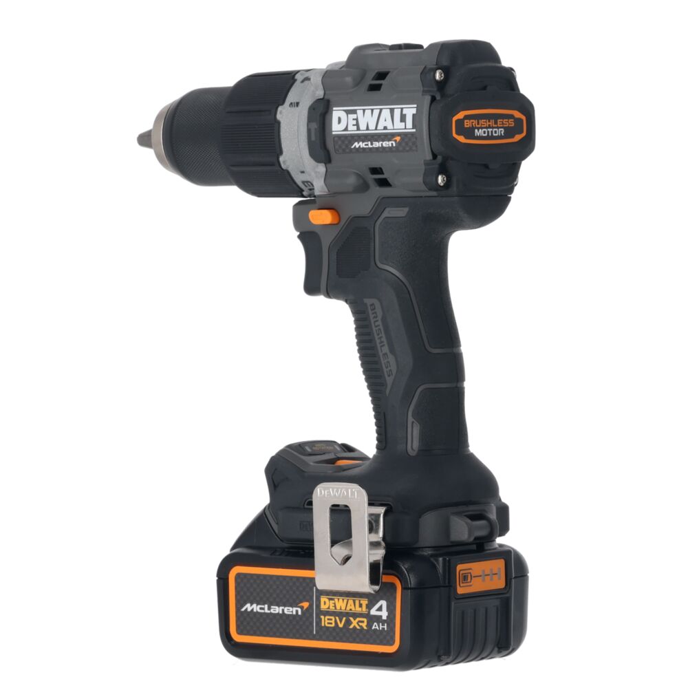 DeWalt McLaren F1 aku udarna bušilica DCD85MM1T 18V 90Nm 1x4,0Ah