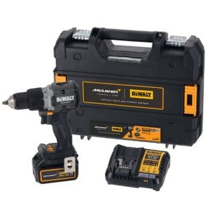 DeWalt McLaren F1 aku udarna bušilica DCD85MM1T 18V 90Nm 1x4,0Ah
