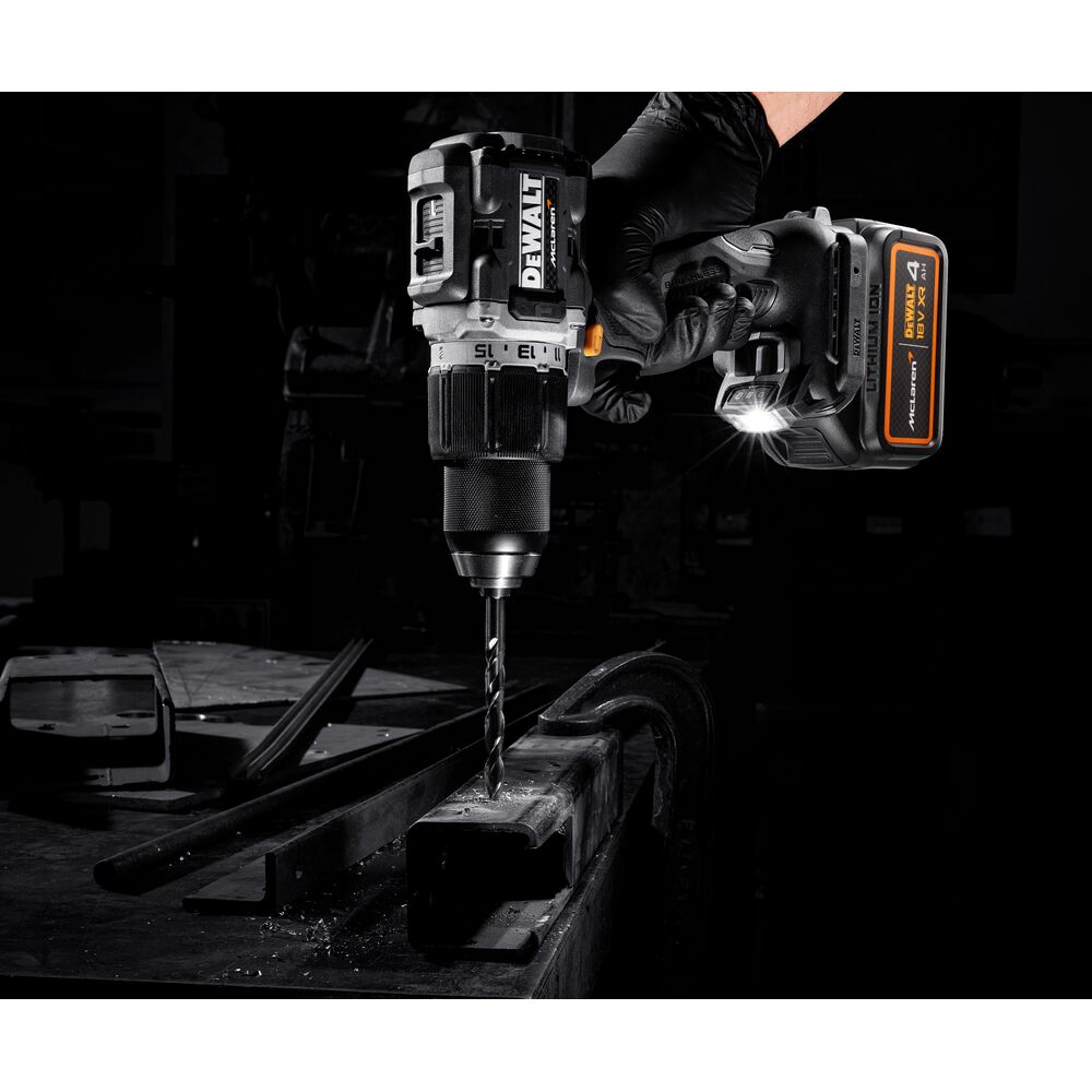 DeWalt McLaren F1 aku udarna bušilica DCD85MM1T 18V 90Nm 1x4,0Ah