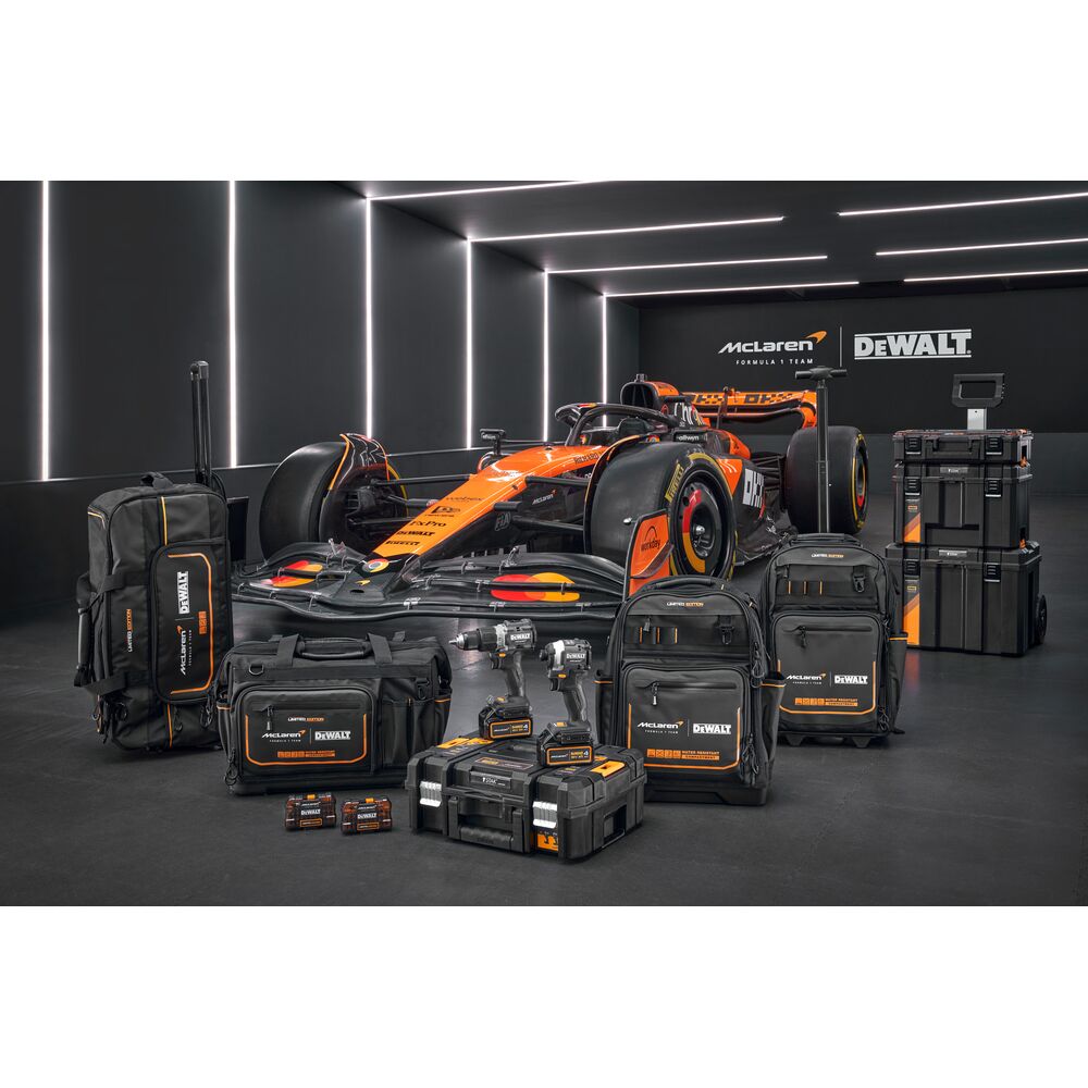 DeWalt McLaren F1 aku udarna bušilica DCD85MM1T 18V 90Nm 1x4,0Ah