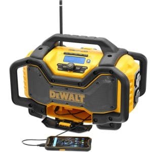 DeWalt aku građevinski radio i punjač DCR027, DAB+, bluetooth, USB