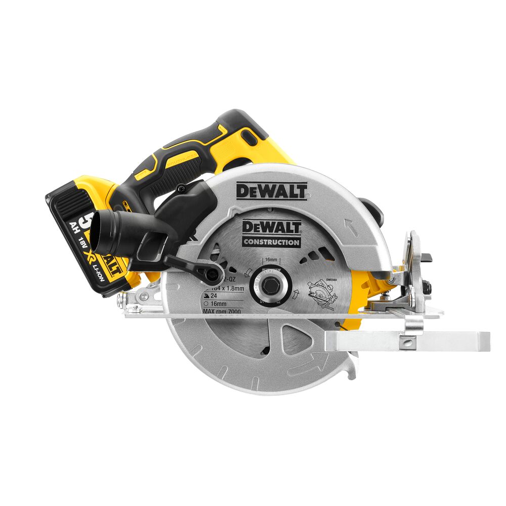 DeWalt aku kružna pila DCS570P2 184mm 18V 2x5,0Ah kofer