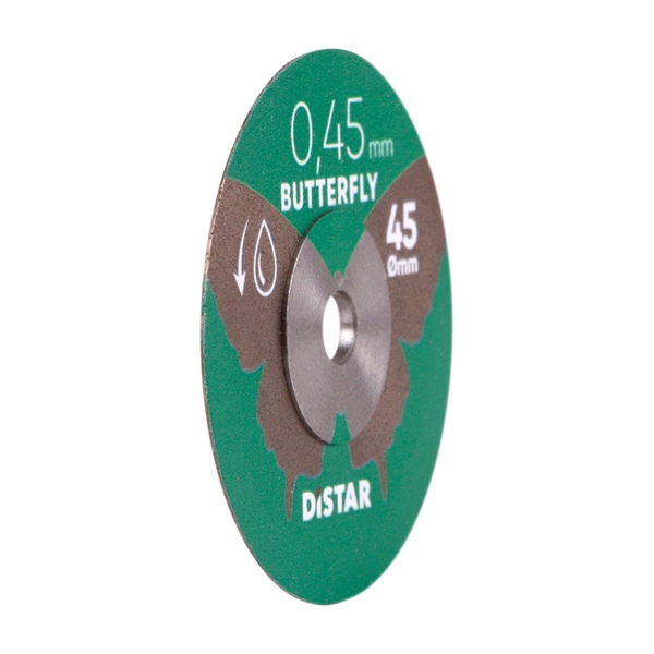 Distar rezna ploča za sitno i precizno rezanje keramike Butterfly 45mm x 0,45mm (prihvat 5,8/3,2mm)