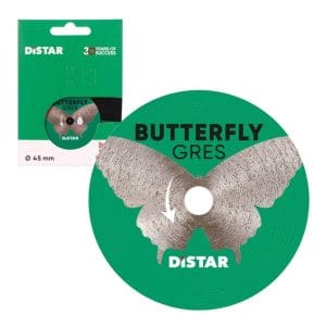 Distar rezna ploča za sitno i precizno rezanje keramike Butterfly 45mm x 0,6mm (prihvat 5,8)