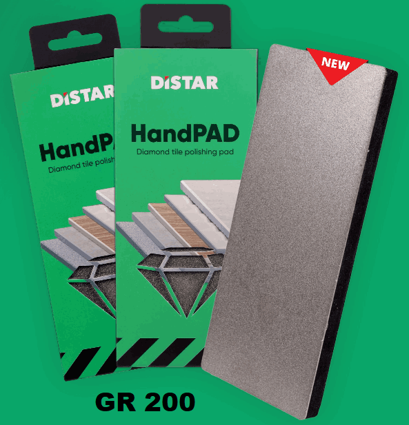 Distar ručna pločica za uklanjanje krhotina i poliranje keramike, gr.200 HandPAD #2