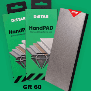 Distar ručna pločica za uklanjanje krhotina i poliranje keramike, gr.60 HandPAD #1