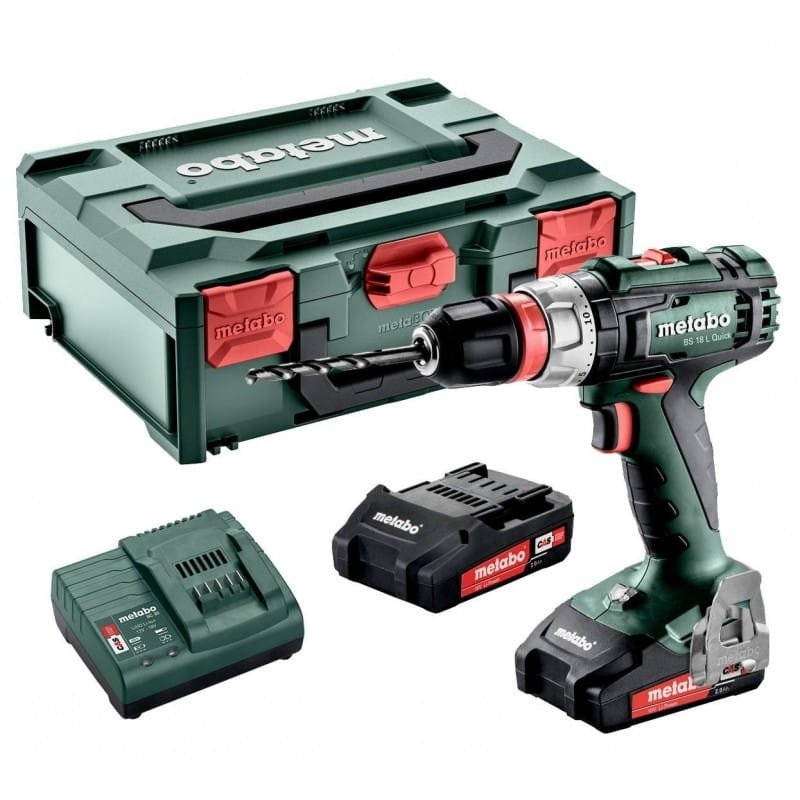 Metabo aku bušilica BS 18 L Quick 2x2Ah - 602320500