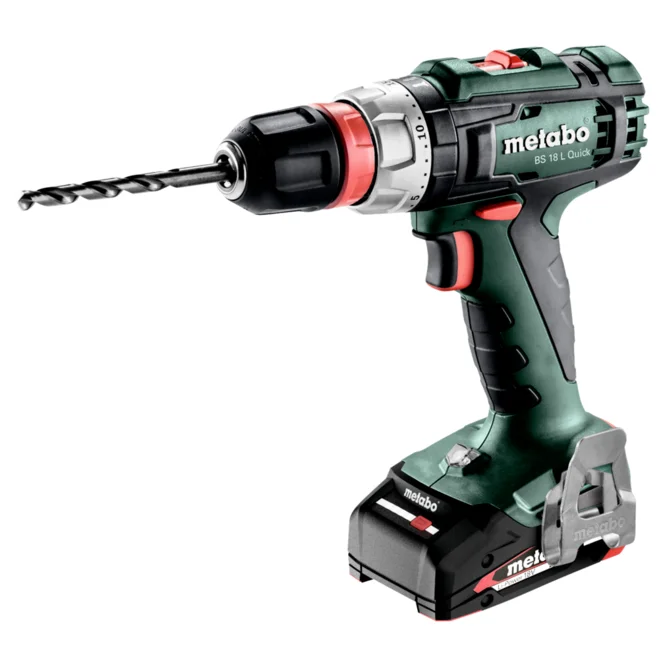 Metabo aku bušilica BS 18 L Quick 2x2Ah - 602320500