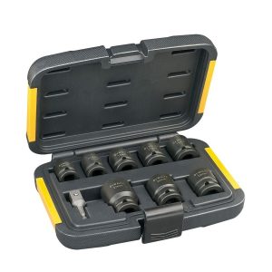 DeWalt set udarnih nasadnih ključeva 9 dijelni DT7507 12 10-27mm
