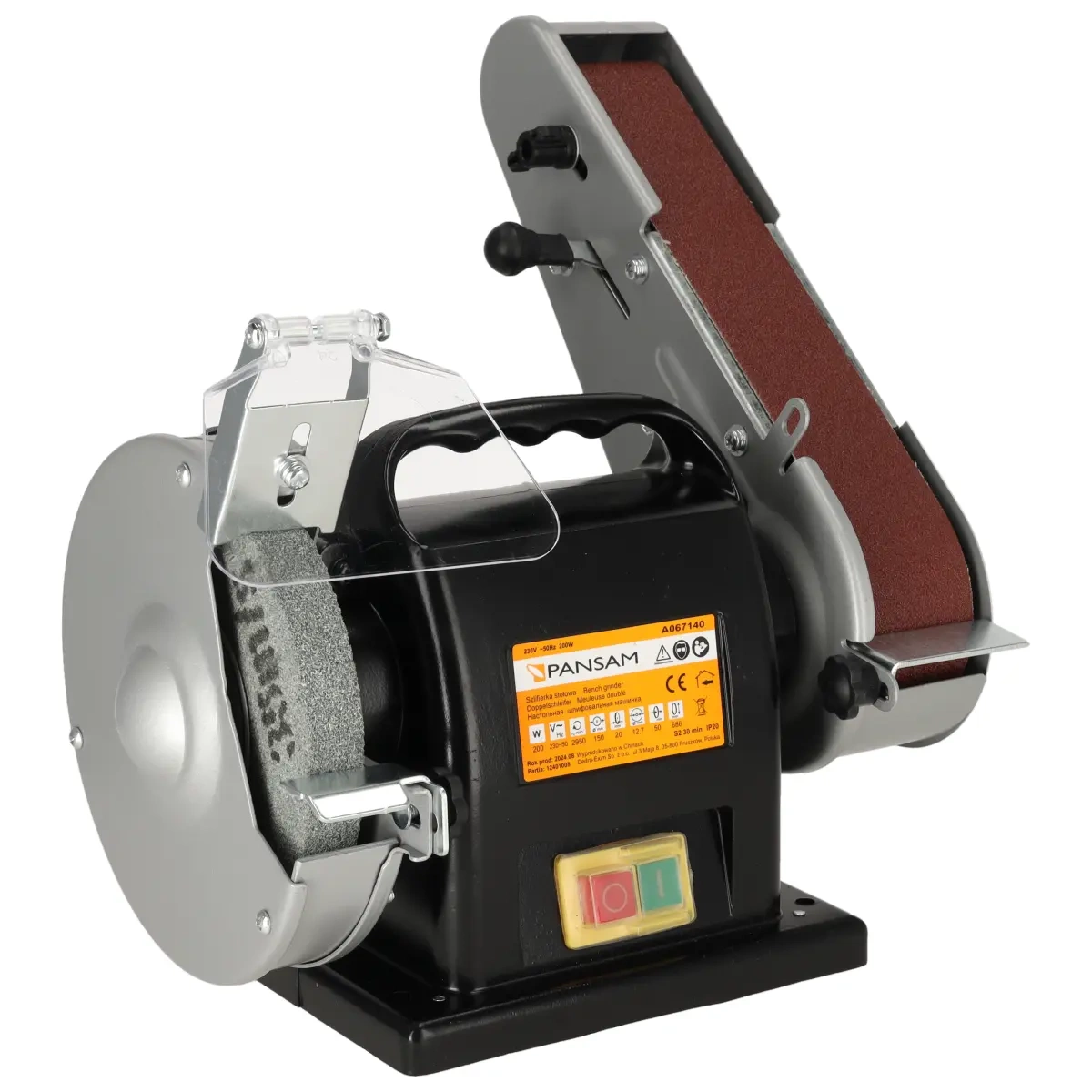 Dedra stolna brusilica s trakom 150x20mm, 686x50mm - Slika 3