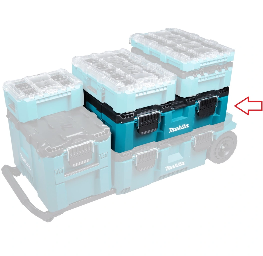 Makita MAKTRAK sistem kofera - velika kutija za alat, P-91017