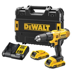 DeWalt aku udarna bušilica odvijač DCD776D2T 18V 2x2,0Ah 42Nm