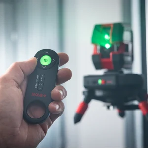 Sola laserski nivelir Plano 3D s postoljem i daljinskim, RCB set, zelena linija